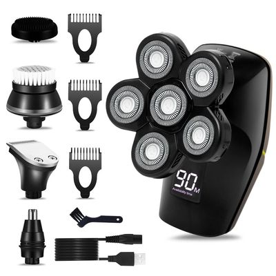 Electric Razor for Men, Head Shavers for Bald Men 5 in 1 Electric Razor for Men Multifunctional Bald Head Shaver Cordless Grooming Kit