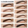 BEFIVECOK 2Pcs Brow Pomade Set with Dual-ended Eyebrow Brush, High pigment Water proof Natural finish Eyebrow Makeup Set with Eyebrow Brush for Women and Girls08# view 4