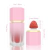 BEFIVECOK Liquid Blush for Cheeks, Soft Cream Blush with Cushion Applicator, Dewy Finish Matte Velvet Texture, High-Pigmented Blendable, Long-Wearing Rubor Makeup | #04 EBULLIENT-Cool Pink view 2