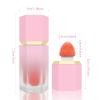 BEFIVECOK Liquid Blush for Cheeks, Soft Cream Blush with Cushion Applicator, Dewy Finish Matte Velvet Texture, High-Pigmented Blendable, Long-Wearing Rubor Makeup | #06 CHEERY-Peachy Pink view 2