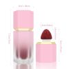BEFIVECOK Liquid Blush for Cheeks, Soft Cream Blush with Cushion Applicator, Dewy Finish Matte Velvet Texture, High-Pigmented Blendable, Long-Wearing Rubor Makeup | #08 ARDOUR-Chili Red view 2