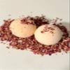 Dried Rose Petal Aroma Therapy Bath Bombs, Luxury Lavender and Coconut Scented Bath Bomb, Made with Essential Oils and Coconut Oil, Perfect Valentines Day Gift view 1