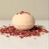 Dried Rose Petal Aroma Therapy Bath Bombs, Luxury Lavender and Coconut Scented Bath Bomb, Made with Essential Oils and Coconut Oil, Perfect Valentines Day Gift view 3