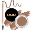 BEFIVECOK 2Pcs Brow Pomade Set with Dual-ended Eyebrow Brush, High pigment Water proof Natural finish Eyebrow Makeup Set with Eyebrow Brush for Women and Girls09# view 1