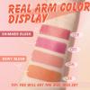 LSxia 2 Pcs Cream Blush Stick Makeup Kit, Natural Shimmer & Matte Wand for Cheeks, Lightweight Blendable Silky Cream Makeup - #02 Soft Pink #03 Coral Orange view 4