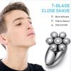Electric Razor for Men, Electric Shavers for Men 7D Floating Rotary Razor Cordless USB Rechargeable Multifunctional Grooming Kit with LED Display view 3