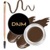 BEFIVECOK Eyebrow Pomade Kit with Dual-ended Eyebrow Brush, Water and Stain Resistant High Pigment Pomade, Corrects Brow Imperfections for Natural Long-lasting Brow Makeup (05# Soft Brown) view 1