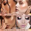 LSxia 2 Pcs Cream Contour Stick Makeup Kit, Cream Highlighter Stick & Contour Bronzer Stick for Cheeks, Lightweight Blendable Smooth -Highlighter & Bronzer (#05 Beige Gold #08 Brown) view 3