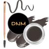 BEFIVECOK 2Pcs Brow Pomade Set with Dual-ended Eyebrow Brush, High pigment Water proof Natural finish Eyebrow Makeup Set with Eyebrow Brush for Women and Girls10# view 1
