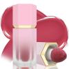 BEFIVECOK Liquid Blush for Cheeks, Soft Cream Blush with Cushion Applicator, Dewy Finish Matte Velvet Texture, High-Pigmented Blendable, Long-Wearing Rubor Makeup | #07 ELEGANT-Deep Rose view 1
