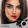 BEFIVECOK Eyebrow Pomade Kit with Dual-ended Eyebrow Brush, Water and Stain Resistant High Pigment Pomade, Corrects Brow Imperfections for Natural Long-lasting Brow Makeup (11# Black) view 3