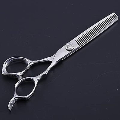 Hair Cutting Shears, 6 Inch Professional Japan 440c 6cr13 Hair Scissors Set Make Up Thinning Shears Cutting Barber Tools Hairdressing Scissors (Color : Thinning)