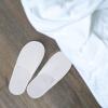 Kichvoe 20pairs Disposable Hotel Slippers Soft Non-slip Spa Slippers for Guests for Weddings and Travel Comfortable and Warm view 4