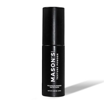 Mason's Texture Powder for Men  Strong Hold Lightweight Styling Powder for Volume & Matte Finish  Non-Sticky, Citrus Scent Hair Texture Boost  Barbershop-Quality Hair Care  8.75g