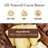 HalalEveryDay 5 Lb Cocoa Butter Bag, Raw, Unprocessed. Use for Lotion, Cream, Lip Balm, Oil, Stick, or Body Butter. Non-GMO Food Grade Cosmetic Grade view 3