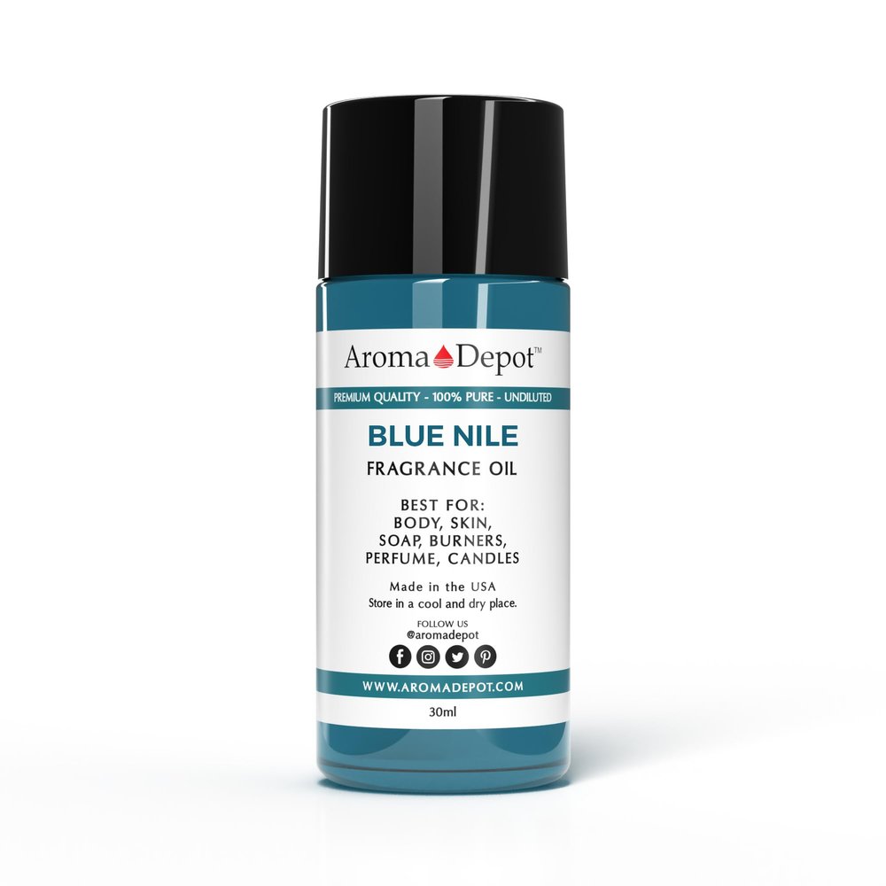 Aroma Depot 30ml. Blue Nile Roll-on Perfume/Skin Body Fragrance Oil. Our Interpretation, Pure-Uncut. Add a Few Drops to Your Aromatherapy Diffuser.