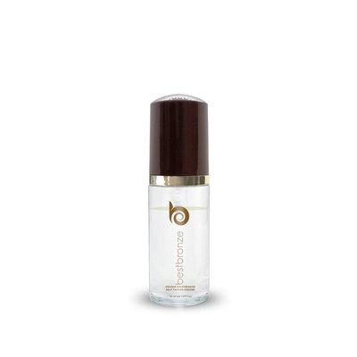 Best Bronze Clear Travel Self Tanner Mousse - Sunless Tanner Foam for Customizable Light, Medium & Dark Tan - Vegan Tanning Mousse & Travel Size (1.7 Fl Oz)