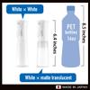 SAMURAI Z1 Mini Continuous Spray Bottle, 3.4 fl oz (100 ml) Portable, Locking Function, Continuous Mist, Ultra Fine Particles, Travel & More (White 1 piece) view 2