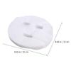 SEWACC 300pcs Gauze Pre Cut Cotton Face Covers Precut Gauze Facial Soft Gauze Face Pad for Spa Skin Care Home Salon DIY White view 2