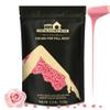 Lifestance Wax Beans Hair Removal Kit, Rose Pink, 2.5lb with 30 Applicators for Eyebrow, Face, Underarm, Bikini Waxing, Women Men Sensitive Skin view 1