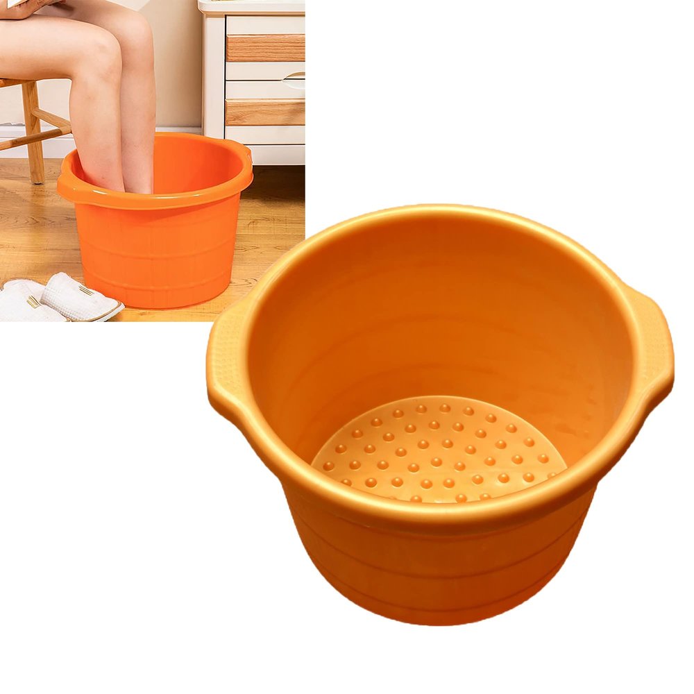 Foot Soaking Bath Basin,Feet Soaking Tub,foot Spa Soak,Beef Tendon Bucket,Large Foot Soaking Tub Foot Bath Spa Wash Basin Foot Bucket Foot Soaking Tub Feet At Home Foot Bath Spa Massager Tub ( Color :