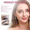 4D Hair Stroke Brow Stamp Brush, Eyebrow Hair Stroke Brush, 4 d Ultra Thin Stroking Brow Brush, Multifunction Realistic Eyebrow Brush for Eyebrow, Eye Shadow, Hairline (wine) view 4