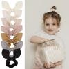 ACO-UINT 20 Pack Satin Scrunchies - Thick Hair Ponytail Holders with Bows for Girls and Women view 4