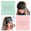AKTVSHOW 7'' Wide Headbands for Women, Extra Large Turban Workout Headband Fashion Yoga Hair Bands Boho Twisted Thick Hair Accessories, 8Pack view 4