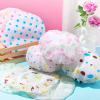 20 Pcs Waterproof Shower Caps for Women,Reusable Plastic Bath Hair Caps with Elastic Band Assorted Colors for Home,Salon & Spa view 4
