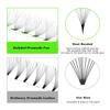 500 Premade Fans Eyelash Extensions 9mm Single Length Promade Lash Fans C/D Curl Premade Fans Pointed Thin Base Handmade Volume Premade Lash Extensions Fans(12D,0.05-C-9MM) view 4
