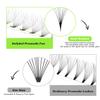 500 Premade Fans Lash Extensions 10D 9mm Single Length Promade Lash Fans 0.05 C Curl Premade Eyelash Fans Pointed Thin Base Handmade Volume Premade Lash Extensions (10D,0.05-C-9MM) view 4
