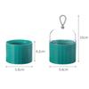 Makeup Sponge Blender Holder Travel Carrying Case Sponge Drying Rack Stand Holder Egg Powder Puff Drying Shelf Cute NO SPONGE INCLUDED (New Yellow) view 4
