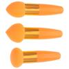 Beavorty 3pcs Makeup Brush Pen Portable Wet Dry Makeup Applicators Skin-friendly Cosmetic Puff for Foundation Concealer High-density Sponge Handle for Daily Use view 1