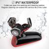 Electric Razor for Men, 4 in 1 Men's Electric Shaver Razor Beard Shaver Hair Trimmer Bald Washable Facial Cleansing Machine USB Rechargeable view 4