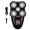 Electric Razor for Men, 5 In 1 Facial&body grooming set electric shaver hair trimmer beard electric razor for men bald shaving machine digital LCD display view 1
