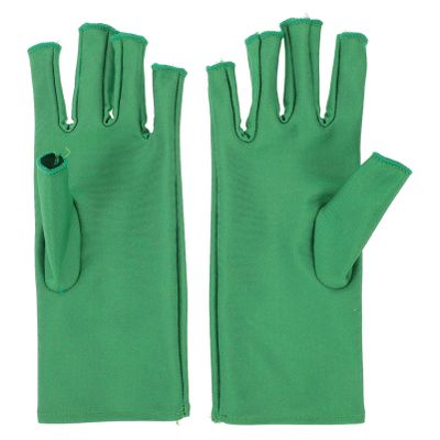 Beaupretty Anti-uv Gloves for Women Fingerless Mitts Breathable Nail Art Tools 1 Pair