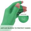 Beaupretty Anti-uv Gloves for Women Fingerless Mitts Breathable Nail Art Tools 1 Pair view 3