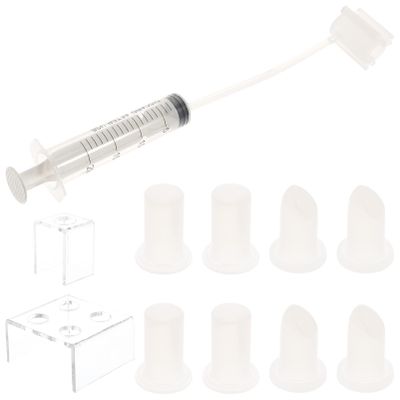 Beavorty Womens Womens 1 Set of DIY Lipstick Mold Tools Plastic Lipstick Mold Cosmetic Ejector with Bracket Making Tools Silcone Molds Silcone Molds