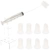 Beavorty Womens Womens 1 Set of DIY Lipstick Mold Tools Plastic Lipstick Mold Cosmetic Ejector with Bracket Making Tools Silcone Molds Silcone Molds view 1
