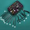 18-in-1 Manicure Set - Stainless Steel Nail Care Kit - Professional Toenail Clipper and Pedicure Tools - Includes Cuticle Trimmer, Nail Scissors, Thick Nail Cutter, and more - Rainbow color view 2