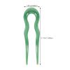 LALAFINA 3pcs French Hair Pin U Shaped Hairpin with Two Prongs, Hair Fork Clips Chignon Pin for Women Girls Hairstyle Accessories view 2