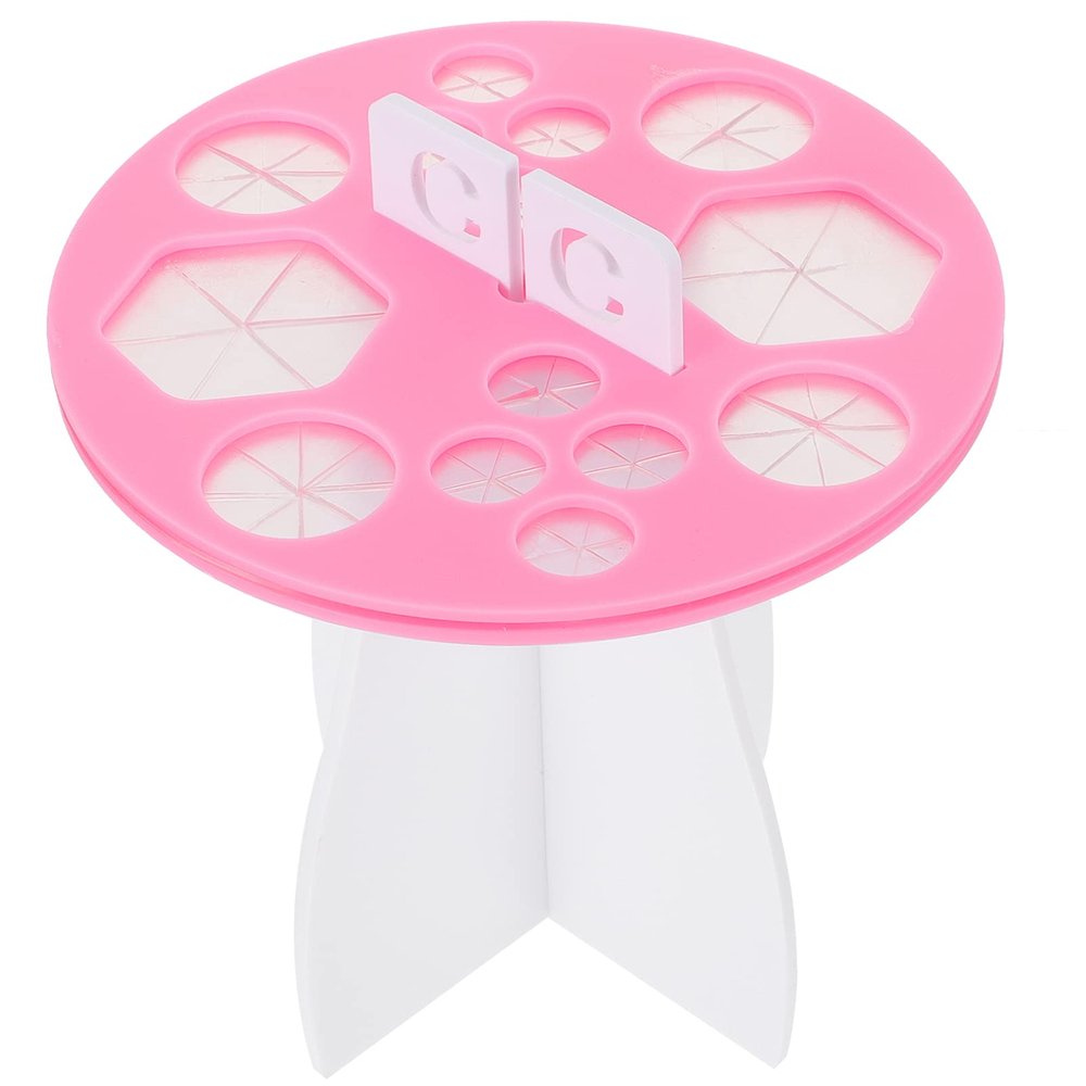 Mobestech 1pc Makeup Brush Rack and Lightweight Cosmetic Brush Stand for Easy Drying and Storage Minimalist Design for Home Use Shape