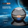Electric Razor for Men, Electric Shaver For Men round mini household razor Portable 3 Blades USB Rechargeable Base Beard Trimmer Cutting Machine view 2