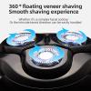 Electric Razor for Men, Electric Shaver For Men round mini household razor Portable 3 Blades USB Rechargeable Base Beard Trimmer Cutting Machine view 4