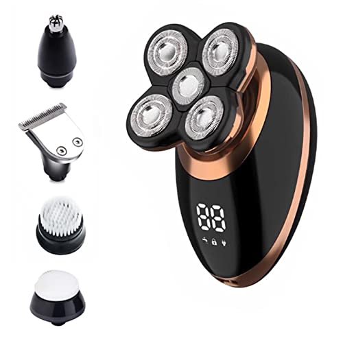 Electric Razor for Men, All in one powerful wet dry shaver usb rechargeable electric shaver bald head electric razor for men beard hair shaving machine