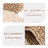 Mobestech 2pcs Jute Woven Bath Gloves for Exfoliation and Cleaning Shower Scrub Mitts Styles for Deep Skin Massage and Blood Circulation Enhancement view 4