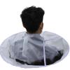 ZJchao Barber Cape, Nylon Umbrella Hair Cutting Cape For Adjusting Size Barber Hair Cutting Cape Gray For Home Use Barber Shop view 1