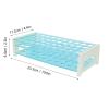 Pssopp Essential Oil Storage Box Stand Holder, 40 Slots DIY Vertical Display Acrylic Lipstick Display Holder Storage Display Case for Lipstick view 2