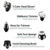 Electric Razor for Men, 5 IN 1 Electric Shaver For Men Beard Hair Trimmer Electric Razor 5D Floating 5-Blade Heads Electric Nose Hair Trimmer Rechargeable view 2