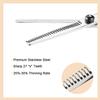 Fcysy Professional 11 Pcs Hair Cutting Tools - Baber Scissors, Blend Shears, Straight Edge Razor, Thinning Shears for Hair Cutting view 4